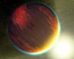 Artist's concept of a hot Jupiter planet