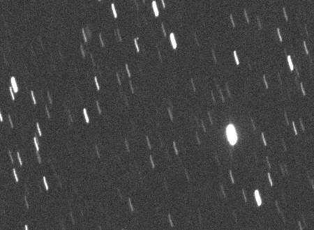 Siding Spring image of the spacecraft during the 2008 flyby