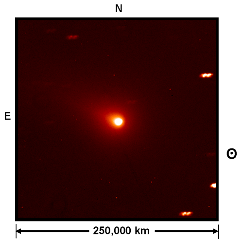 Dec 30 image of Hartley 2 from the 1997 apparition