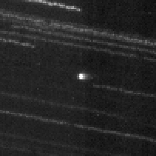 image of comet ISON as imaged by DIF 17-18 Jan 20113