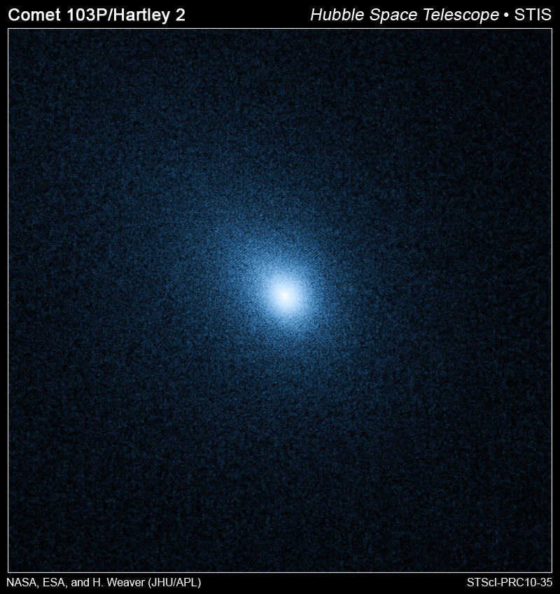 HST observes 103P/Hartley 25 Sep 2010